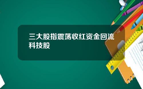 三大股指震荡收红资金回流科技股