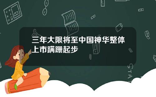 三年大限将至中国神华整体上市蹒跚起步