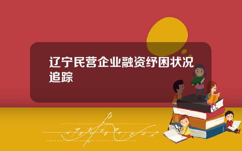 辽宁民营企业融资纾困状况追踪