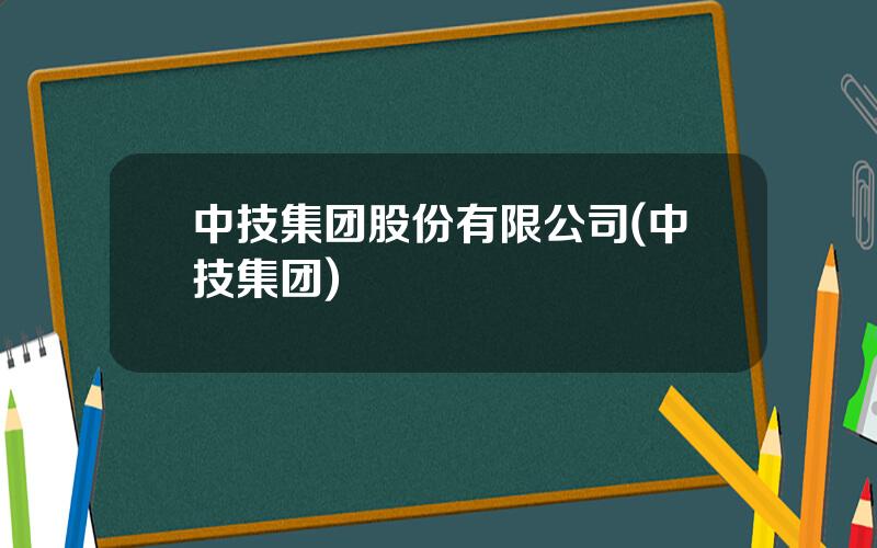 中技集团股份有限公司(中技集团)